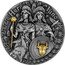 Niue 5 Dollars Hera and Juno 2022 mw Antiqued HERA JUNO coin reverse