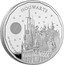 UK 5 Pounds (Hogwarts) HOGWARTS 25 YEARS OF MAGIC coin reverse