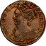 UK 5 Shillings (Anne) KM# 148c ANNA D G M BR FR & HIB REG 5 coin obverse