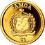 Samoa 5 Tala 25 Years Reunification of Germany 2015 SAMOA $5 FA'AVAE I LE ATUA SAMOA coin obverse