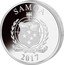 Samoa 5 Tala (Climate Zones of the World. Temperate Zone) SAMOA 2017 FA'AVAE I LE ATUA SAMOA coin obverse