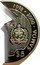 Samoa 5 Tala (Epoch Making Events - 1/2 of 2-part coin.) 1998-2000 $ 5 SAMOA coin obverse