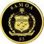Samoa 5 Tala Oak Tree 2014 SAMOA $5 FA'AVAE I LE ATUA SAMOA coin obverse