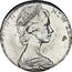 New Zealand 50 Cents (Planchet Error) ELIZABETH II NEW ZEALAND coin obverse