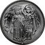Bulgaria 50 Leva 1300th Anniversary of Bulgaria. Ivan Asen II 1981 Proof KM# 138 coin reverse