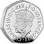 UK 50 Pence The Coronation of HM King Charles III. Piedfort 2023 CHARLES III D G REX F D 50 PENCE 2023 MJ coin obverse