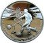 Bulgaria 500 Leva XVI World Championship Football in France 1996 Proof KM# 219 ХVI СВЕТОВНО ПЪРВЕНСТВО ПО ФУТБОЛ 1998 coin reverse