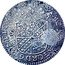 Netherlands 6 Stuivers Rijderschelling. Countermarked 1682  Countermarked CONCORDIA RES PARVAE CRESCVNT coin reverse