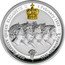 Niue 80 Dollars (Elizabeth II Queen Elizabeth II) HER MAJESTY QUEEN ELIZABETH II 6 FEBRUARY 1952 - 8 SEPTEMBER 2022 2015 1998 1985 1968 1953 coin reverse