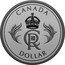 Canada Dollar (Charles III’s Royal Cypher. Transition Obverse) CANADA C III R DOLLAR coin reverse