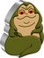 Niue Five Dollars Mega Chibi Coin. Jabba the Hutt 2023  coin reverse