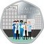 Samoa Half Dollar (Health workers) HEALTH WORKERS coin reverse