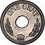 USA One Cent (Inverted Shield Pattern. Aluminum) ONE CENT coin reverse