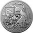 Australia One Dollar Coat of arms of Queensland 2023  BU in Capsule ONE DOLLAR QUEENSLAND coin reverse