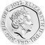 UK Twenty Pence (Royal Arms Shield Puzzle Memorial) TWENTY PENCE MD coin reverse