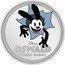 Niue Two Dollars (Oswald the Lucky Rabbit) DISNEY OSWALD THE LUCKY RABBIT coin reverse