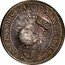 Russia Yefimok Alexey Mikhailovich Countermarked over Salzburg Thaler 1624 1655  1655 coin obverse