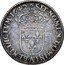 France 1/12 ECU (10 Sols) Louis XIII 1642 A Rose KM# 131 SIT NOMEN DOMINI A BENEDICTVM 1642 coin reverse