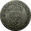 France 1/12 ECU (10 Sols) Louis XIII 1642 Rose KM# 132.1 SIT NOMEN DOMINI A BENEDICTVM 1642 coin reverse