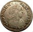France 1/12 ECU (10 Sols) Louis XIV 1650 F KM# 166.6 LVD XIIII D G FR ET NAV REX coin obverse