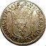 France 1/12 ECU (10 Sols) Louis XIV 1650 F KM# 166.6 SIT NOMEN DOMINI F BENEDICTVM 1650 coin reverse