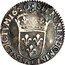 France 1/12 ECU (10 Sols) Louis XIV 1650 Q KM# 166.16 SIT NOMEN DOMINI Q BENEDICTVM 1650 coin reverse