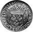 France 1/12 ECU (10 Sols) Louis XIV 1660 E KM# 166.5 SIT NOMEN DOMINI E BENEDICTVM 1660 coin reverse