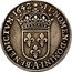 France 1/2 ECU Louis XIII 1642 A Rose KM# 121 SIT NOMEN DOMINI A BENEDICTVM 1642 coin reverse