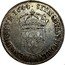 France 1/2 ECU Louis XIV 1644 D KM# 163.2 SIT NOMEN DOMINI D BENEDICTVM 1644 coin reverse