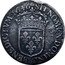 France 1/2 ECU Louis XIV 1646 & KM# 164.23 SIT NOMEN DOMINI & BENEDICTVM 1646 coin reverse