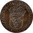 France 1/2 ECU Louis XIV 1648 K KM# 164.11 SIT NOMEN DOMINI K BENEDICTVM 1648 coin reverse