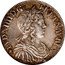 France 1/2 ECU Louis XIV 1649 F KM# 164.7 LVD XIIII D G FR ET NAV REX coin obverse