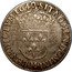 France 1/2 ECU Louis XIV 1649 M KM# 164.13 SIT NOMEN DOMINI M BENEDICTVM 1649 coin reverse