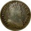 France 1/2 ECU Louis XIV 1650 Q KM# 164.17 LVD XIIII D G FR ET NAV REX coin obverse