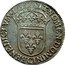 France 1/2 ECU Louis XIV 1651 C KM# 164.4 SIT NOMEN DOMINI C BENEDICTVM 1653 coin reverse