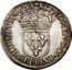 France 1/2 ECU Louis XIV 1653 AR KM# 164.2 SIT NOMEN DOMINI AR BENEDICTVM 1653 coin reverse