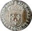 France 1/2 ECU Louis XIV 1657 D KM# 164.5 SIT NOMEN DOMINI D BENEDICTVM 1657 coin reverse