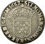 France 1/2 ECU Louis XIV 1662 B KM# 202.2 SIT NOMEN DOMINI B BENEDICTVM 1662 coin reverse