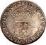 France 1/2 ECU Louis XIV 1672 A KM# 225.1 SIT NOMEN DOMINI A BENEDICTVM 1672 coin reverse