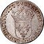 France 1/2 ECU Louis XIV 1673 D KM# 202.3 SIT NOMEN DOMINI D BENEDICTVM 1673 coin reverse
