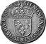 France 1/2 ECU Louis XIV 1685 & Parlement KM# 250.7 SIT NOMEN DOMINI & BENEDICTVM 1685 coin reverse