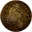 France 1/2 ECU Louis XIV 1686 X KM# 262.3 LVD. XIIII. D. G. FR. ET. NAV. REX. coin obverse