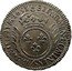 France 1/2 ECU Louis XIV 1693 Crowned S KM# 295.27 SIT NOMEN DOMINI S BENEDICTVM 1693 coin reverse