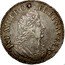 France 1/2 ECU Louis XIV 1694 H KM# 295.9 LVD XIIII D G FR ET NAV REX coin obverse
