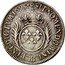 France 1/2 ECU Louis XIV 1695 BB KM# 295.4 SIT NOMEN DOMINI BB BENEDICTVM 1695 coin reverse
