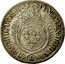 France 1/2 ECU Louis XIV 1695 D KM# 295.6 SIT NOMEN DOMINI D BENEDICTVM 1695 coin reverse
