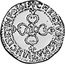 France 1/2 ECU D’or Louis XIII 1615 B KM# 54 CHRISTVS REGNAT VINCIT ET IMP 1615 B coin reverse