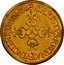 France 1/2 ECU D’or Louis XIII 1624 A KM# 40.1 CHRISTVS REGNAT VINC ET IMP 1624 A coin reverse