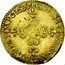 France 1/2 ECU D’or Louis XIII 1636 X KM# 40.15 CHRISTVS REGNAT VINCIT ET IMP 1636 coin reverse