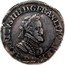 France 1/2 Franc Henry IV 1604 D KM# 14.2 HENRICVS IIII D G FRAN ET NAV REX D coin obverse